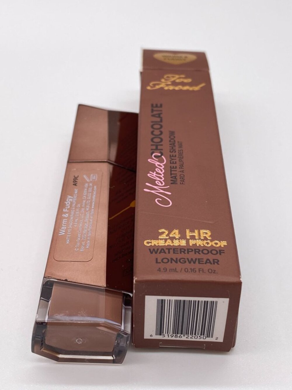Too Faced Melted Chocolate Matte Eyeshadow - Warm & Fudgy - 0.16 Oz